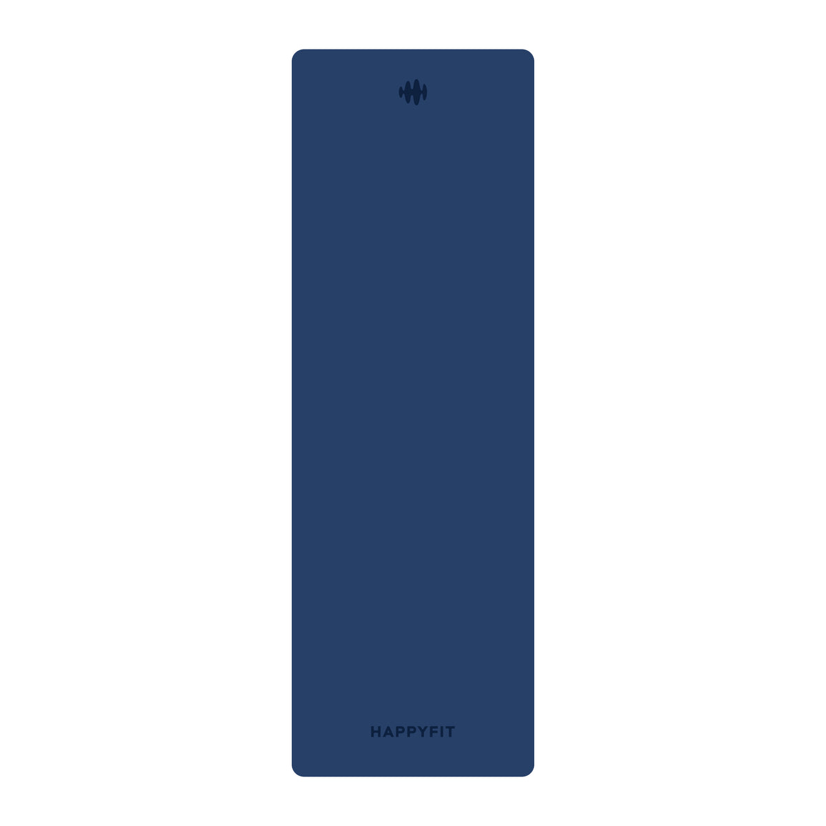 HAPPYFIT [Free Strap] Yoga Mat Tpe Eco Friendly 4mm Reversible
