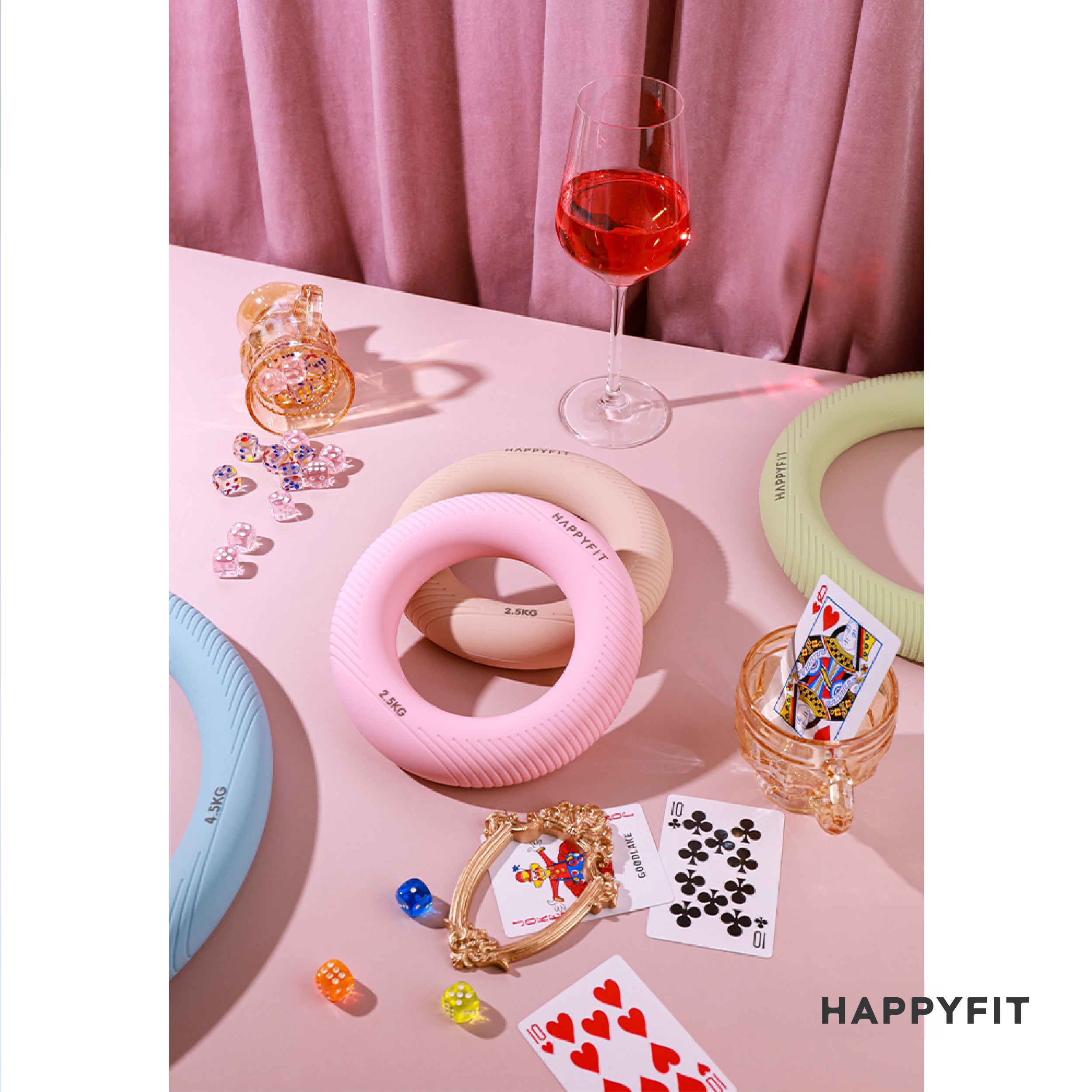 HAPPYFIT Weight Ring Premium 2,5 Kg