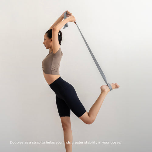 HAPPYFIT Multi Use 2in1 Yoga Strap