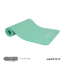 HAPPYFIT Yoga Mat Nbr 10mm Pastel + Bag
