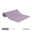 HAPPYFIT Yoga Mat Nbr 10mm Pastel + Bag