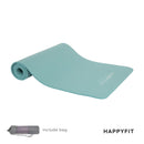 HAPPYFIT Yoga Mat Nbr 10mm Pastel + Bag