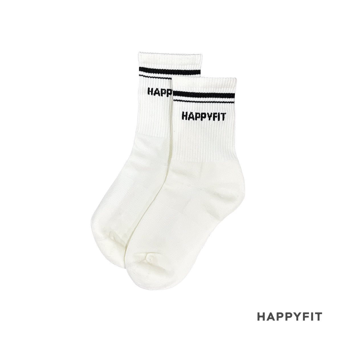HAPPYFIT Half Crew Socks