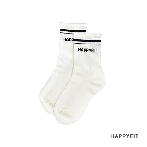 HAPPYFIT Half Crew Socks