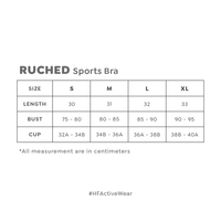 Happyfit Ruched Sports Bra / Bra Olahraga Wanita HAPPYFIT