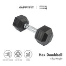HAPPYFIT Hex Dumbbell