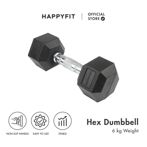 HAPPYFIT Hex Dumbbell