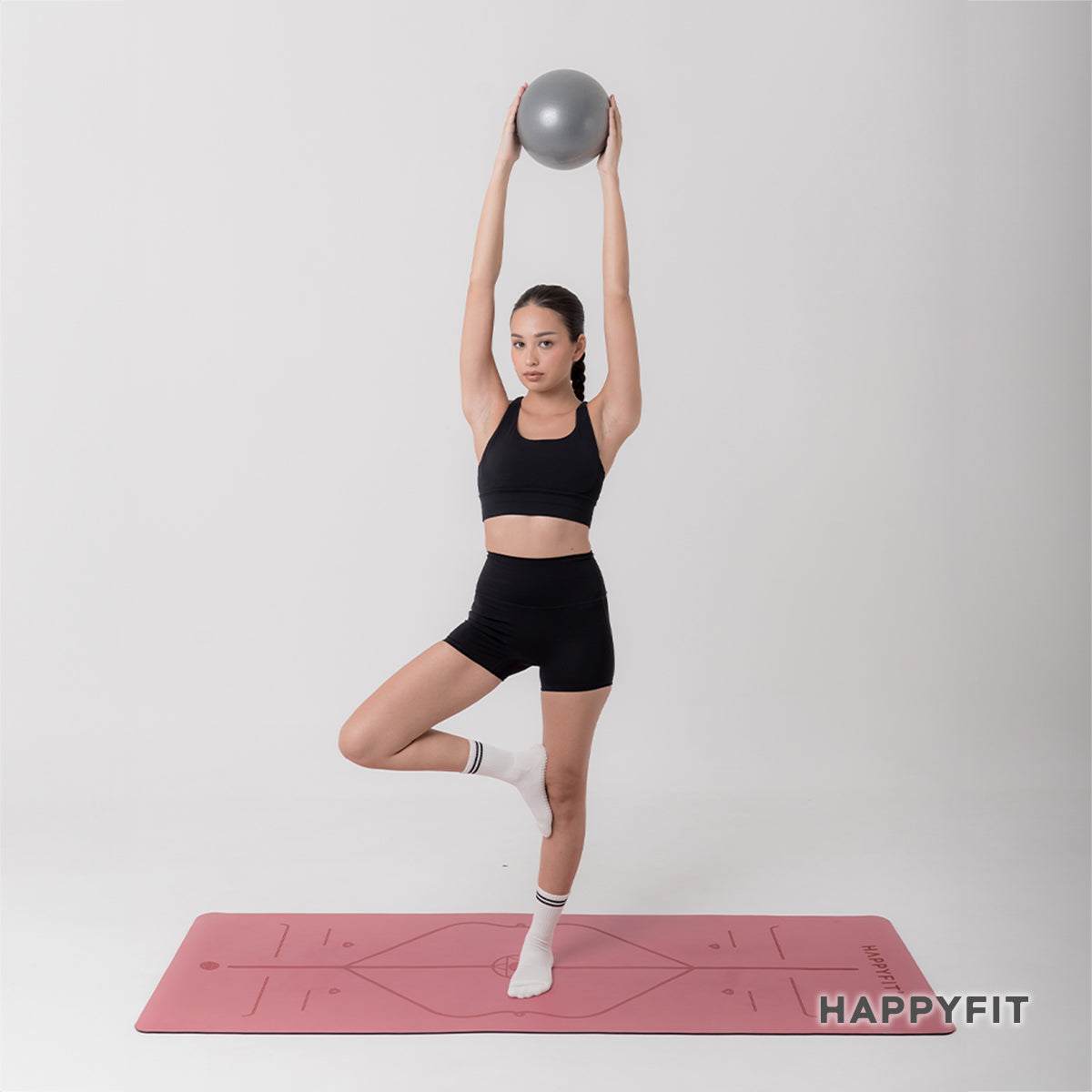 HAPPYFIT GRIP SOCKS CREW