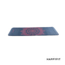 HAPPYFIT Yoga Mat Nbr 10mm Motif + Strap