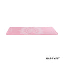 HAPPYFIT Yoga Mat Nbr 10mm Motif + Strap