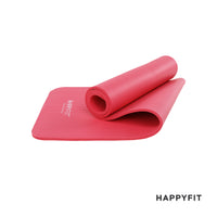 HAPPYFIT Yoga Mat Nbr 10mm Polos + Strap