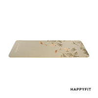 HAPPYFIT Yoga Mat Nbr 15mm Printing + Strap