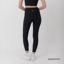 HAPPYFIT Pleated High Waist Leggings