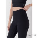 HAPPYFIT Pleated High Waist Leggings