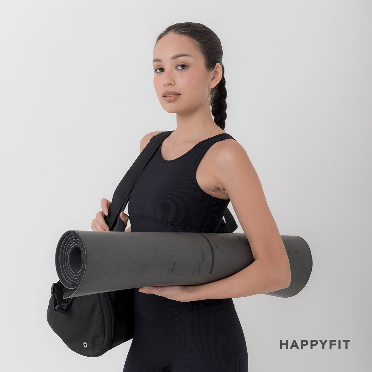 HAPPYFIT Pleated Sports Bra