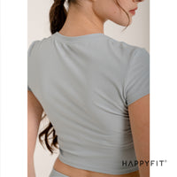 HAPPYFIT Crop Top Ribbed