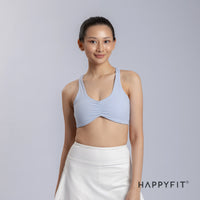 HAPPYFIT Ruched Sports Bra / Bra Olahraga Wanita