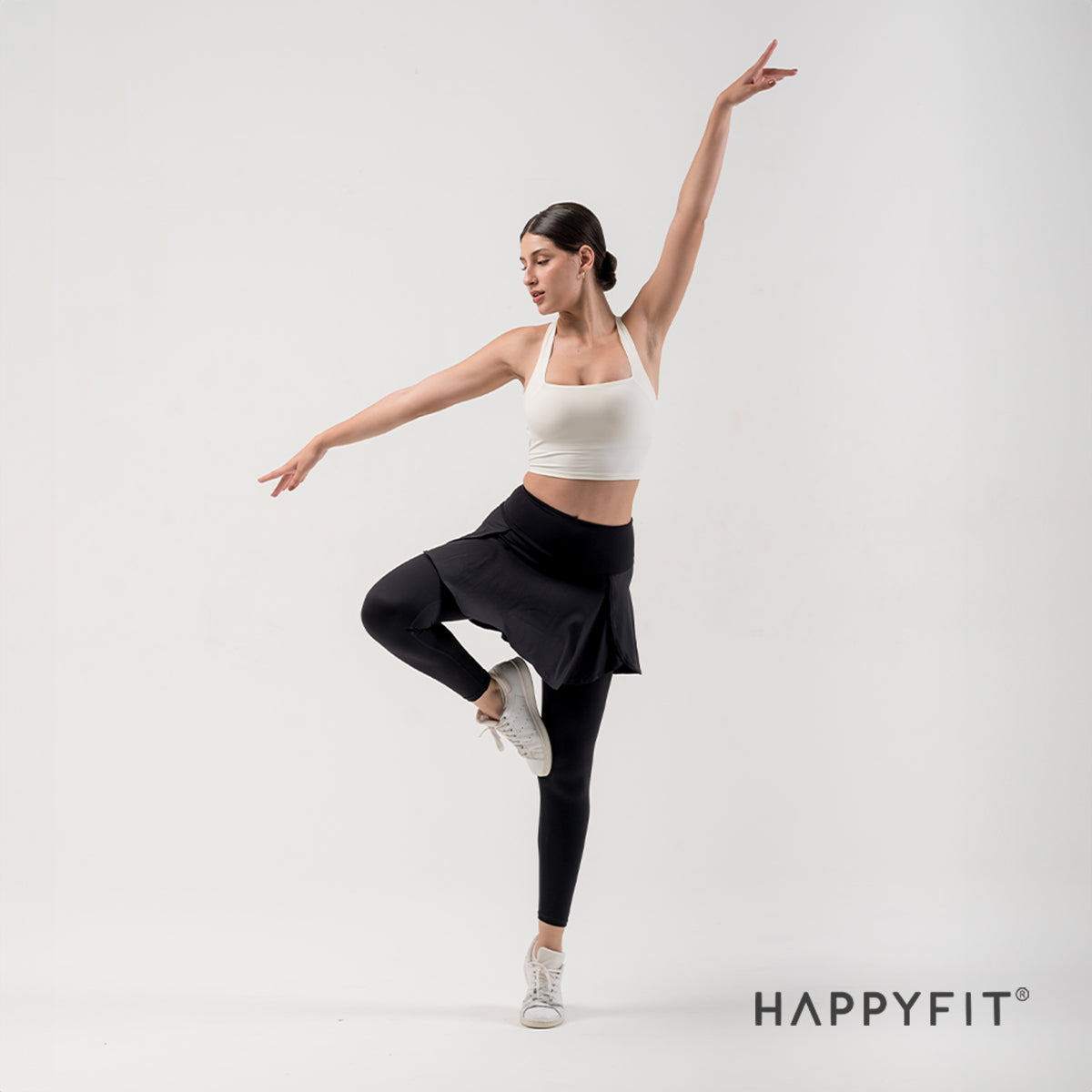 HAPPYFIT Ruffle Skirt Leggings