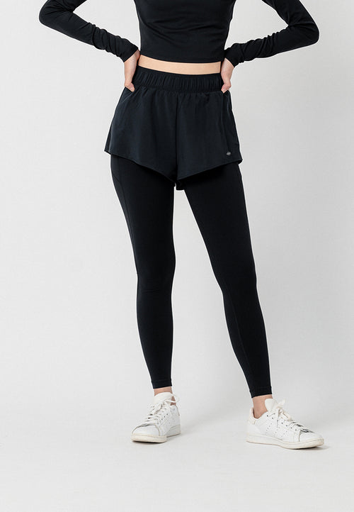 HAPPYFIT Legging Running Short Pants