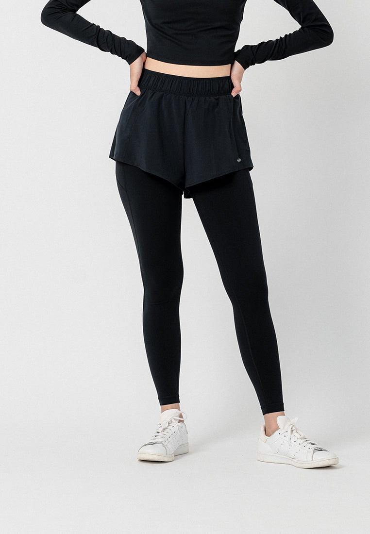 HAPPYFIT Legging Running Short Pants