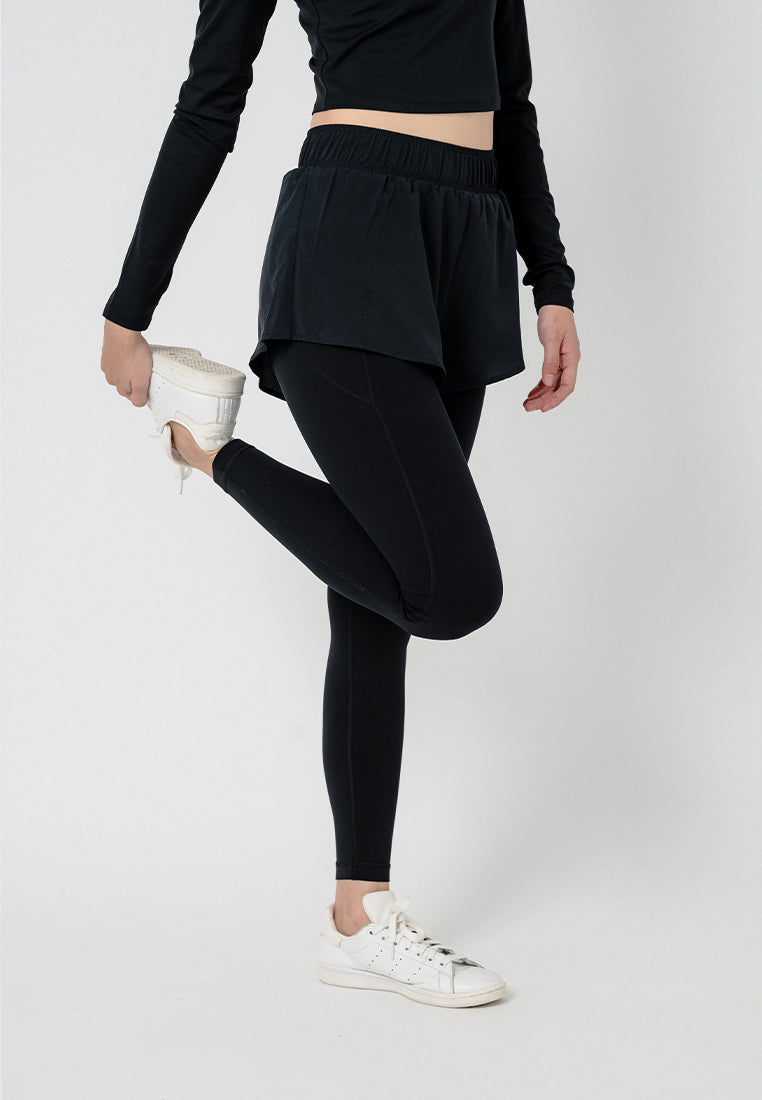 HAPPYFIT Legging Running Short Pants