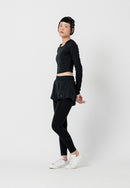 HAPPYFIT Legging Running Short Pants