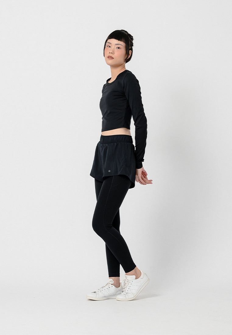 HAPPYFIT Legging Running Short Pants