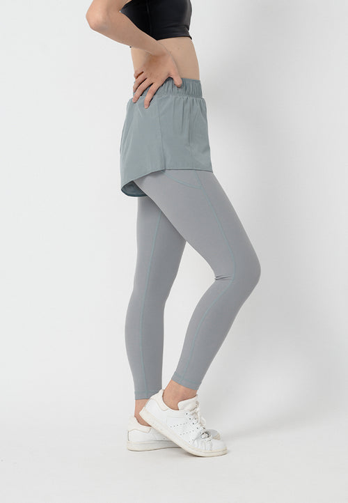 HAPPYFIT Legging Running Short Pants