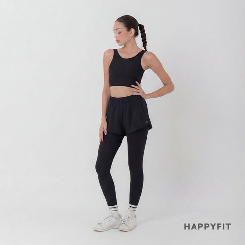 HAPPYFIT Running Short Pants Leggings