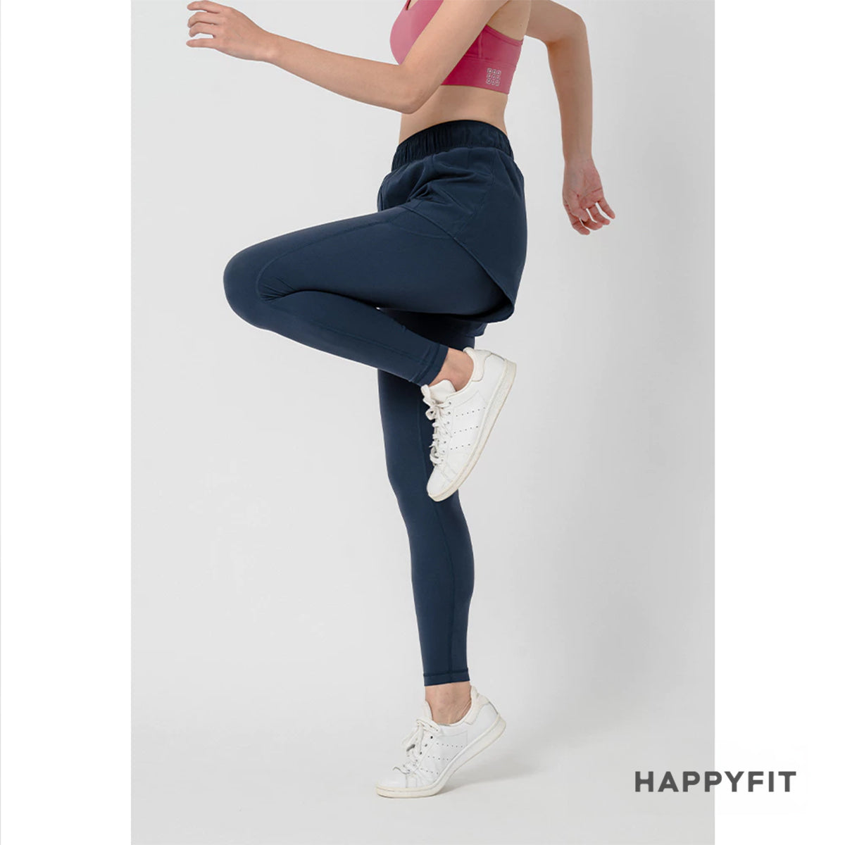 HAPPYFIT Legging Running Short Pants