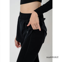 HAPPYFIT Legging Running Short Pants