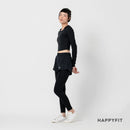 HAPPYFIT Legging Running Short Pants