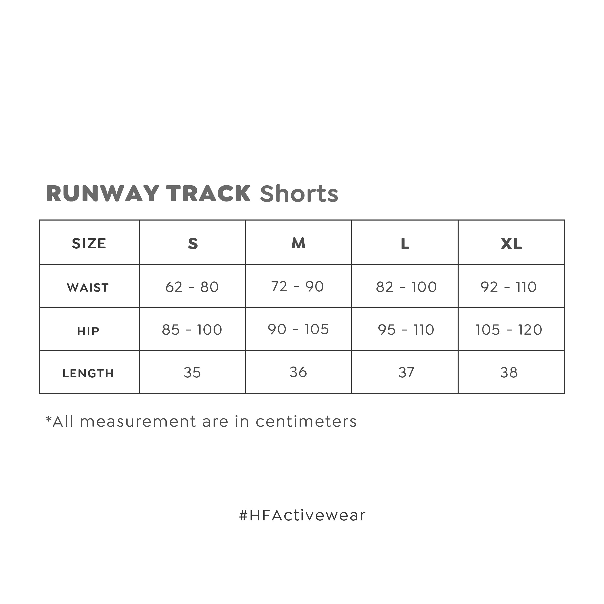 HF Runway Track Shorts