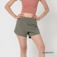 HAPPYFIT Rush And Run Mid Short Pants