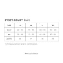 HAPPYFIT Swift Court Skirt