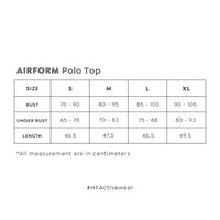 HAPPYFIT Airform Polo Top