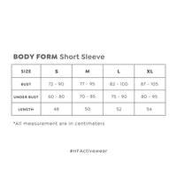 HAPPYFIT Body Form Short Sleeve