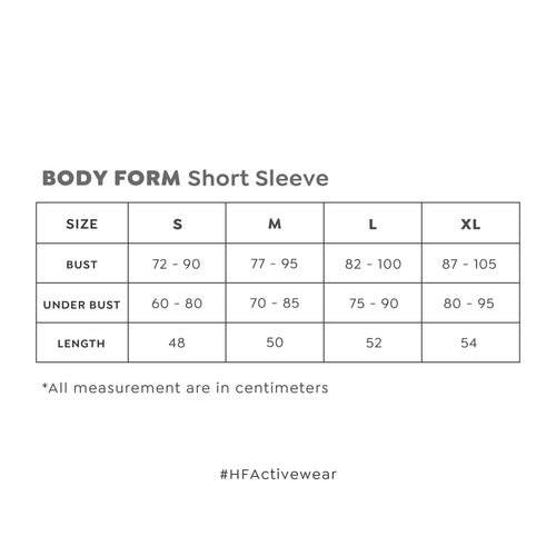 HAPPYFIT Body Form Short Sleeve