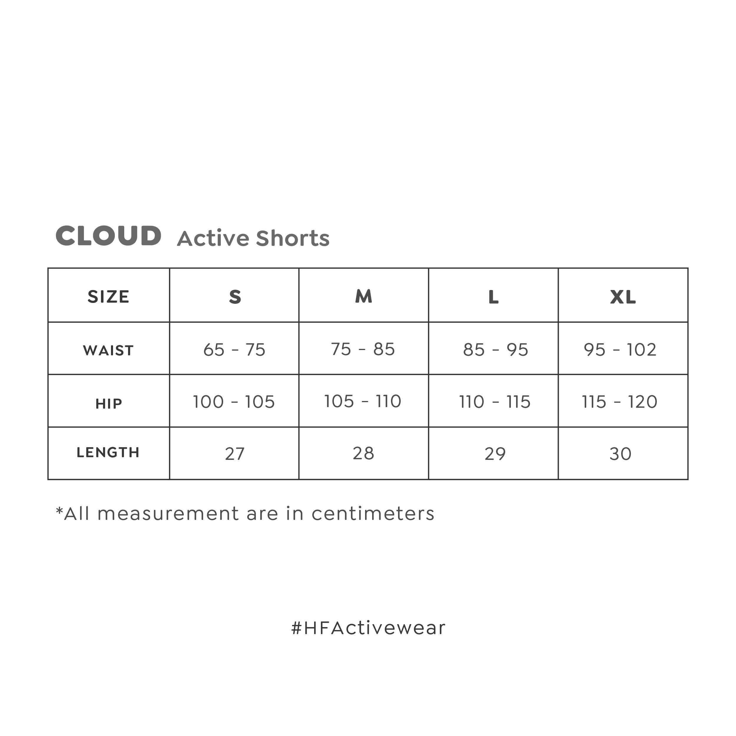 HAPPYFIT Cloud Active Shorts