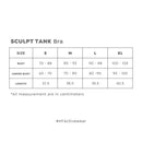 HAPPYFIT Sculpt Tank Bra