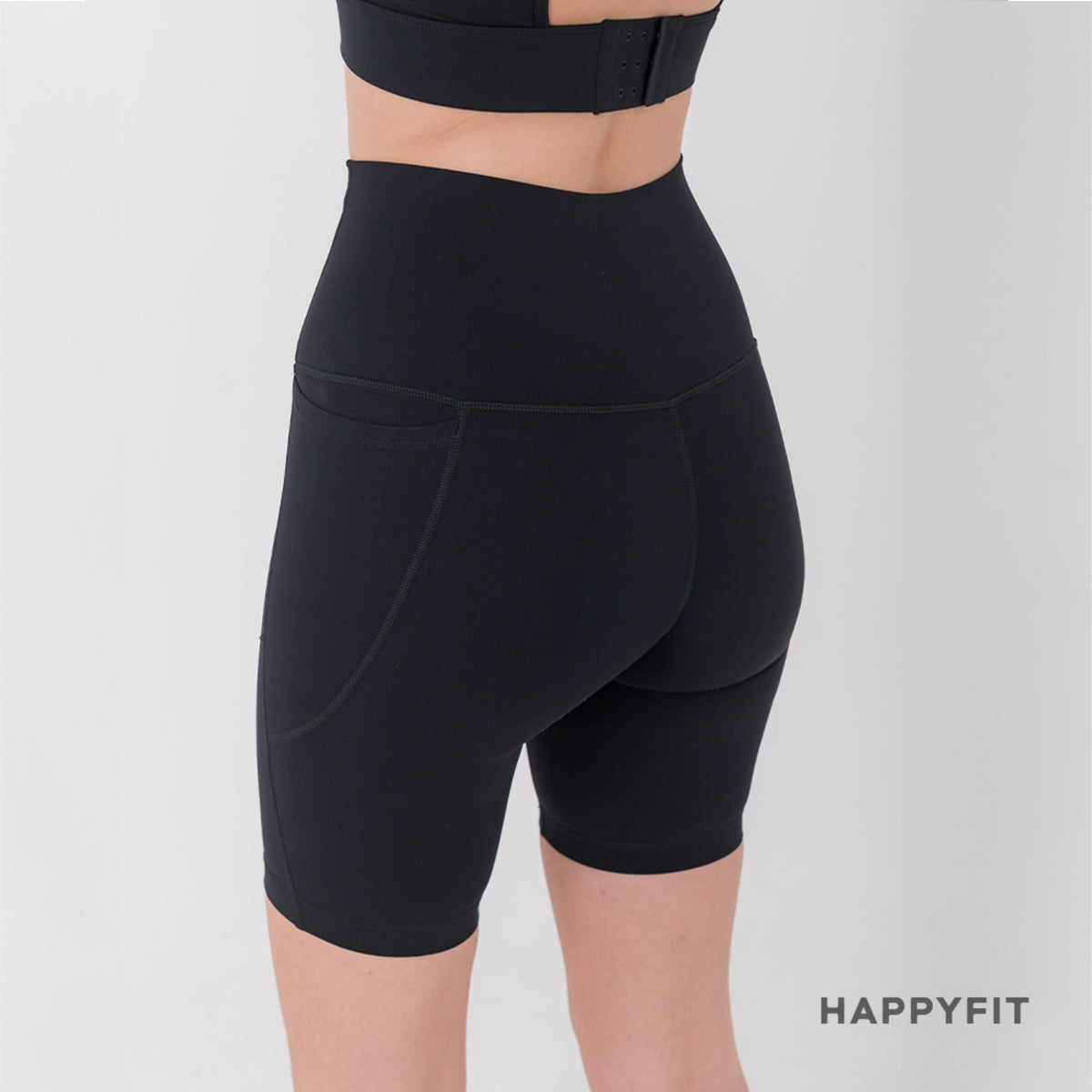 HAPPYFIT Align High Rise Biker Shorts