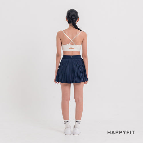 HAPPYFIT High Rise Pleats Tennis Skirt