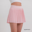 HAPPYFIT High Rise Pleats Tennis Skirt