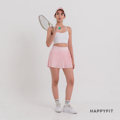 HAPPYFIT High Rise Pleats Tennis Skirt