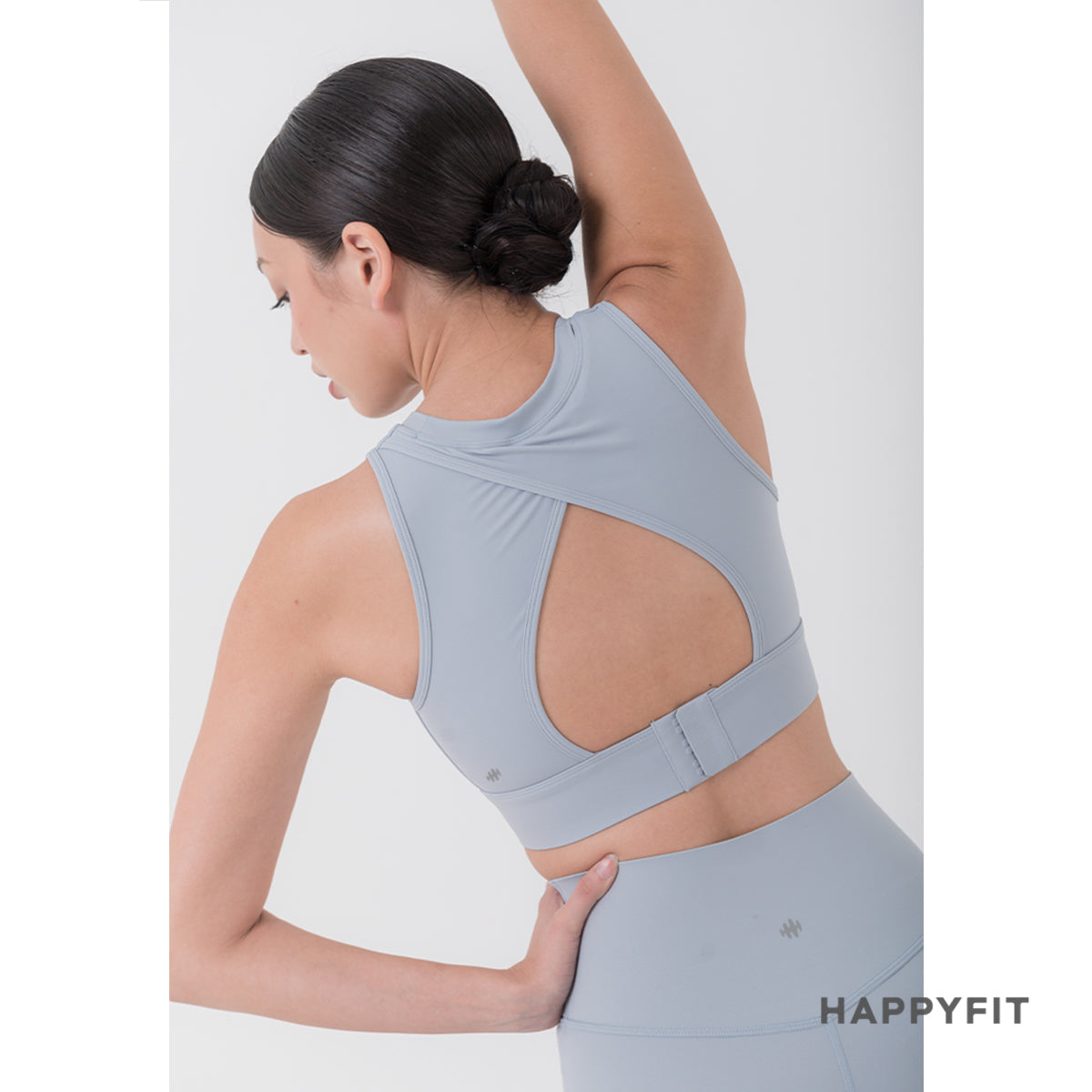 HAPPYFIT Infinity Lycra High Support Sports Bra