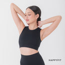 HAPPYFIT Infinity Lycra High Support Sports Bra