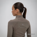 HAPPYFIT Long Sleeve Zip Top