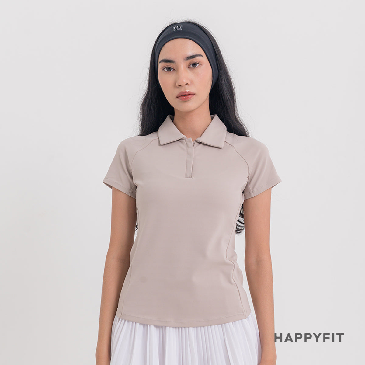 HAPPYFIT Women Swift Polo Top