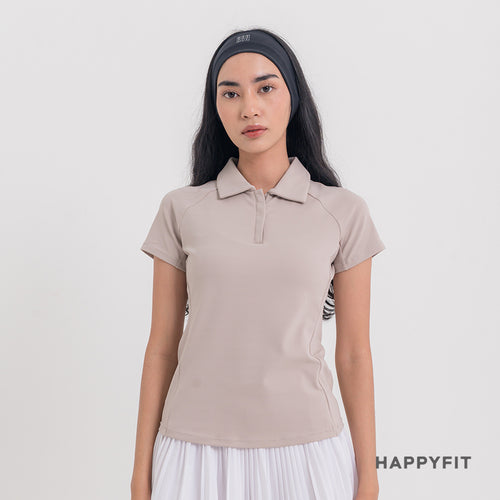 HAPPYFIT Women Swift Polo Top