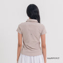 HAPPYFIT Women Swift Polo Top
